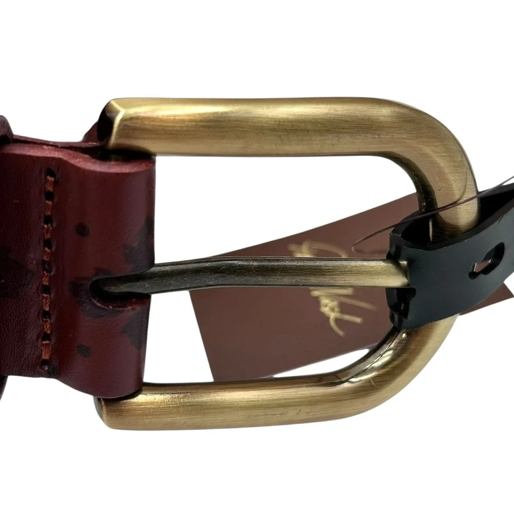 Patricia Nash Women's‎ Vietri Leather Belt Size L (46